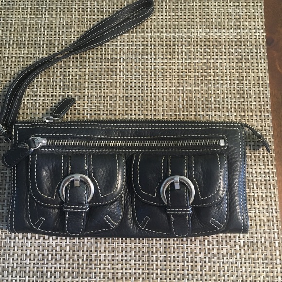 Nordstrom Leather Clutch - Picture 3 of 9